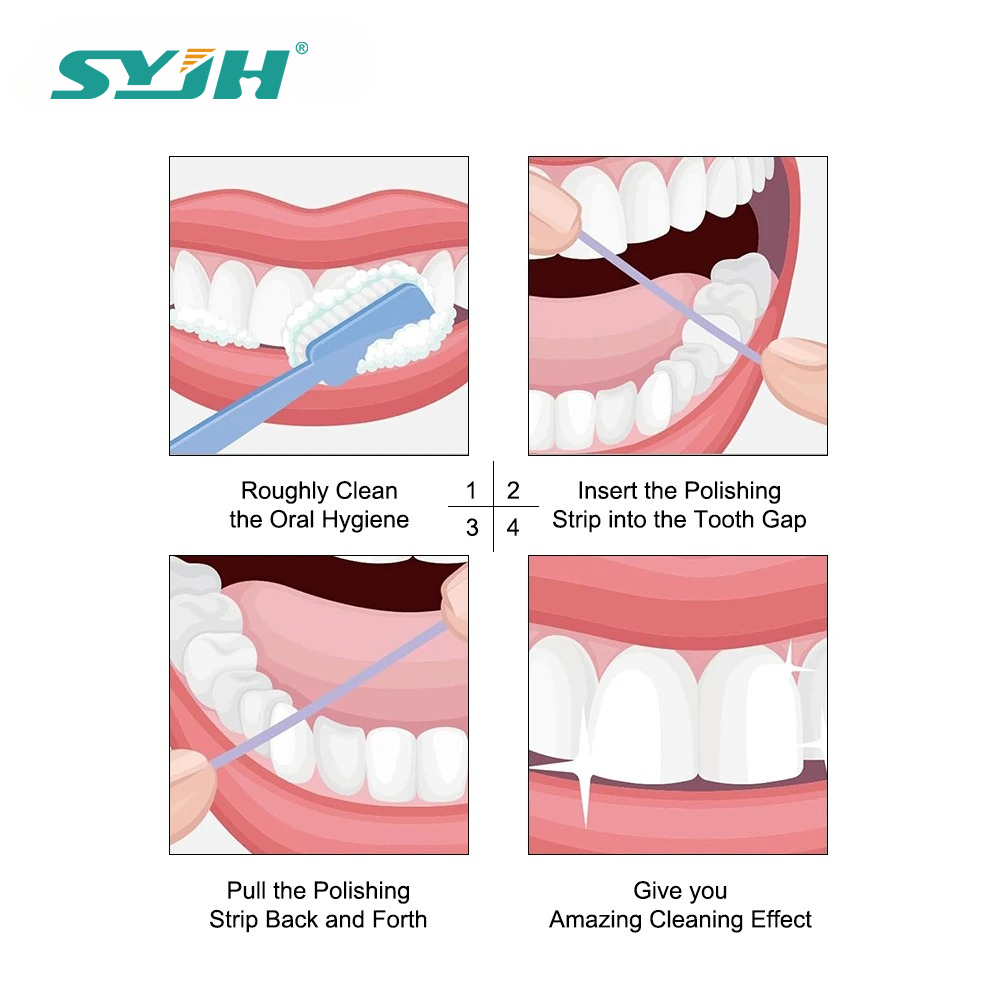 Dental Polishing Strip Roll Te - Teeth Whitening Kit recension och pris