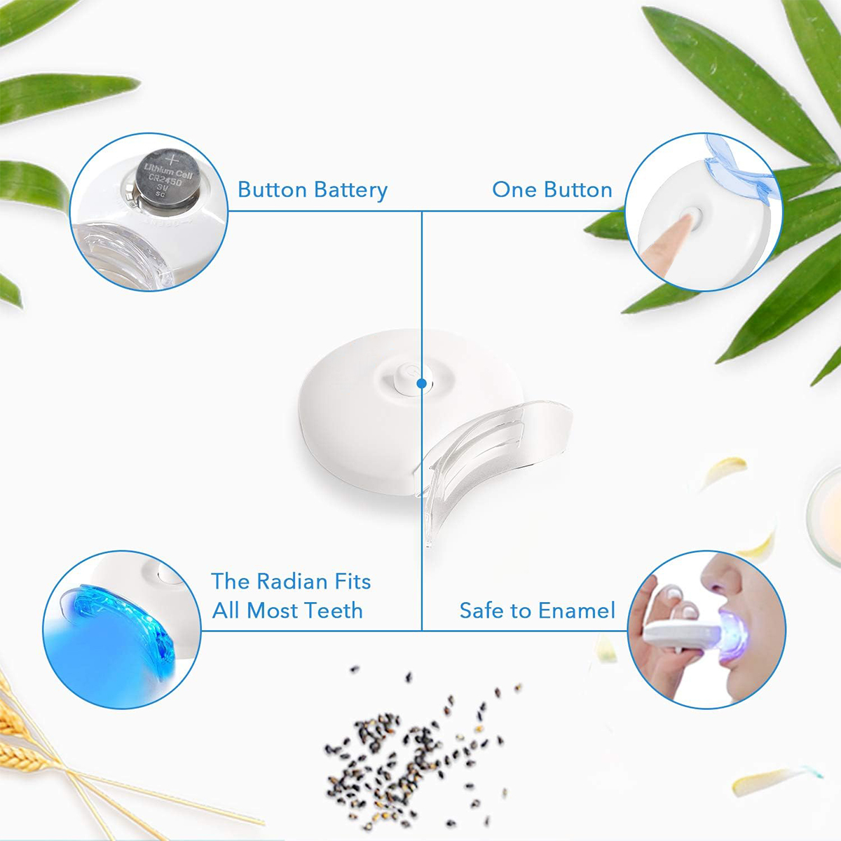 Teeth Whitening Kit - 5X LED L - Teeth Whitening Near Me recension och pris