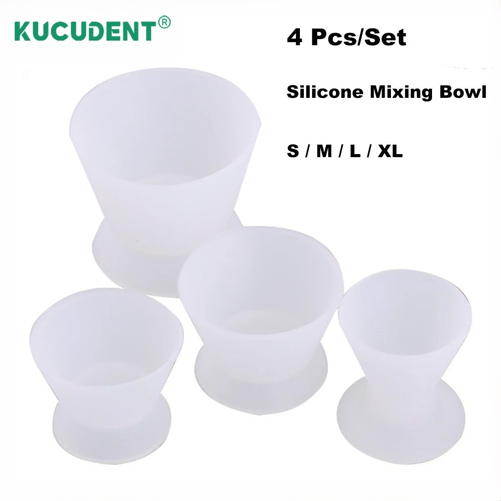 4Pcs/Set Dental Silicone Cup F - Teeth Whitening Kit recension och pris