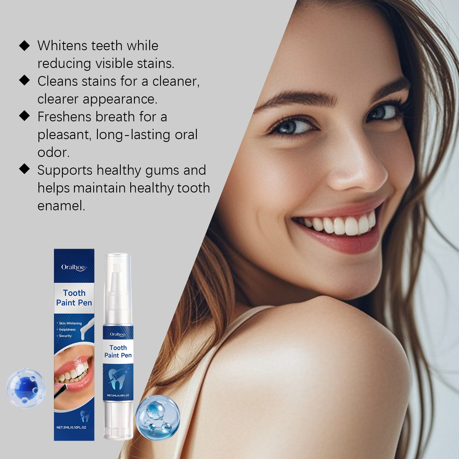 ORALHOE Teeth Whiten Pen Fresh - Teeth Whitening Pens recension och pris