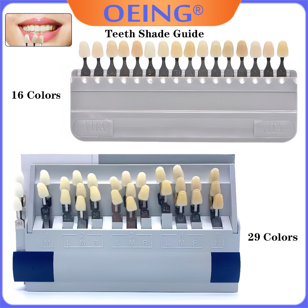 29/16 Colors Teeth Shade Guide - Teeth Whitening Kit recension och pris