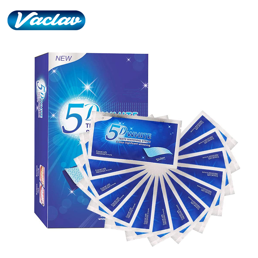 5D White Teeth Whitening Strip - Teeth Whitening Near Me recension och pris